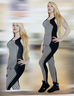 ست تاپ و لگ باشگاهی زنانه MB fitness، فری سایز ۳۶ تا ۴۴،Leg and tap sport Woman MB fitness